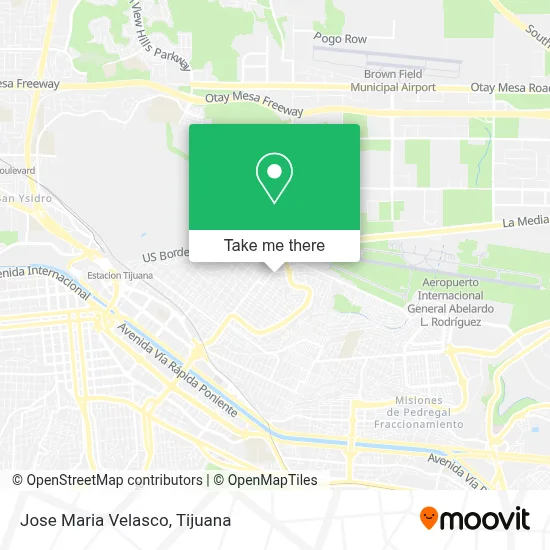 Jose Maria Velasco map