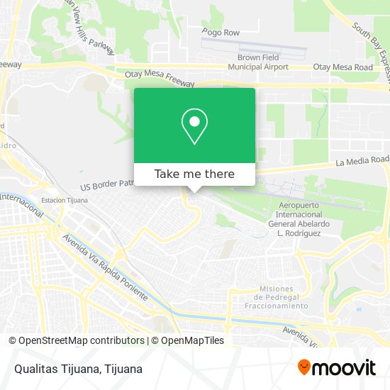 Qualitas Tijuana map