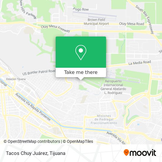 Tacos Chuy Juárez map