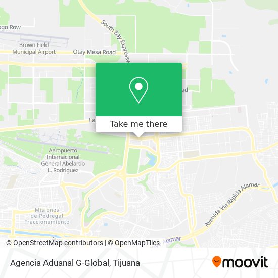 Agencia Aduanal G-Global map