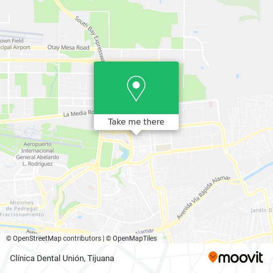 Mapa de Clínica Dental Unión