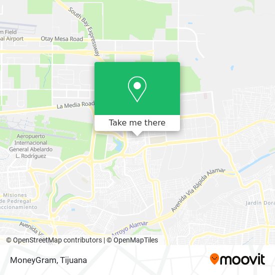 MoneyGram map