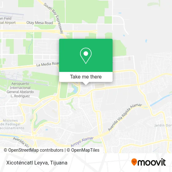 Mapa de Xicoténcatl Leyva