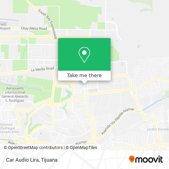 Mapa de Car Audio Lira