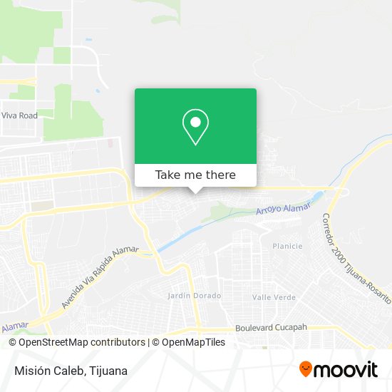 Mapa de Misión Caleb