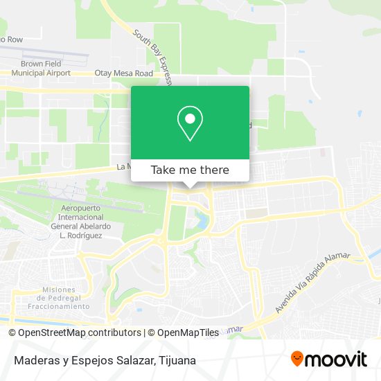 Maderas y Espejos Salazar map