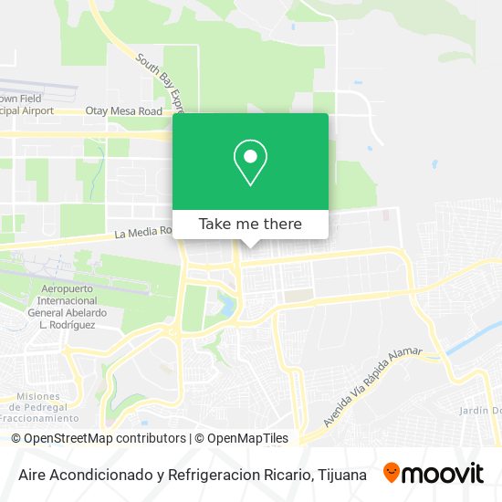 Mapa de Aire Acondicionado y Refrigeracion Ricario