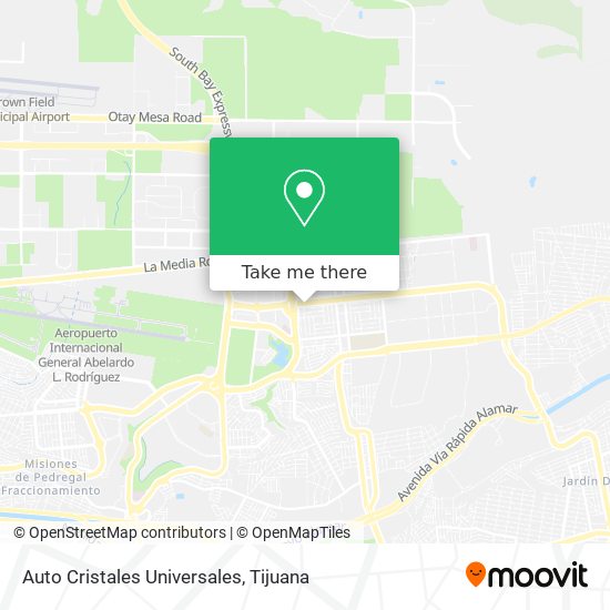 Mapa de Auto Cristales Universales