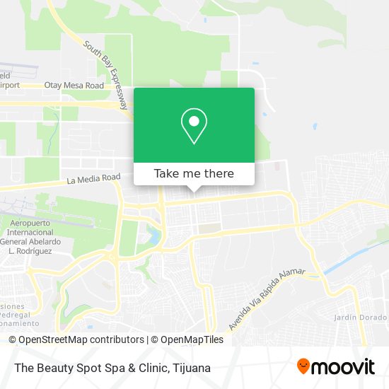 The Beauty Spot Spa & Clinic map