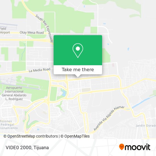 Mapa de VIDE0 2000