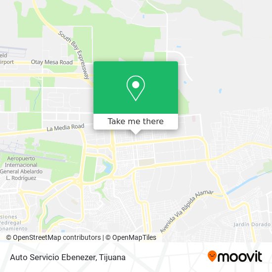 Auto Servicio Ebenezer map