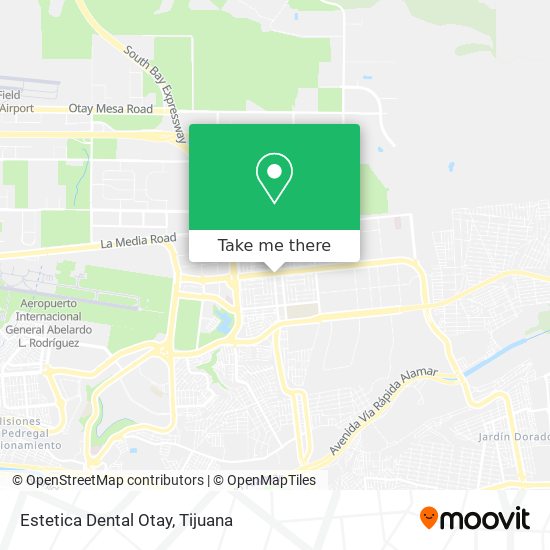 Estetica Dental Otay map