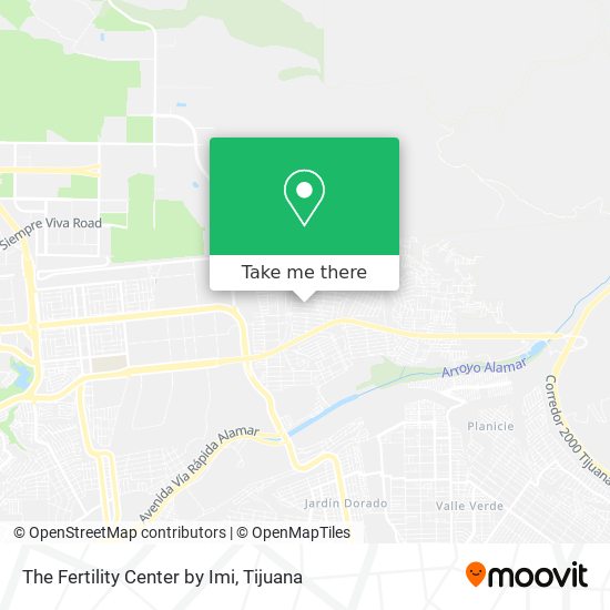 The Fertility Center by Imi map