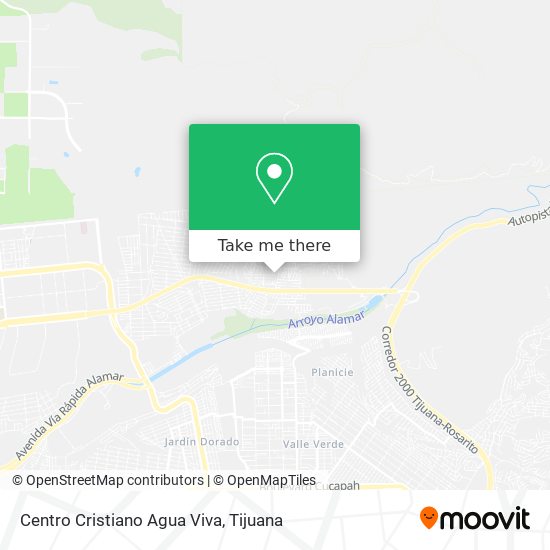 Mapa de Centro Cristiano Agua Viva
