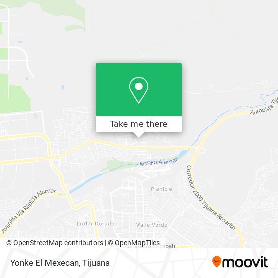 Mapa de Yonke El Mexecan