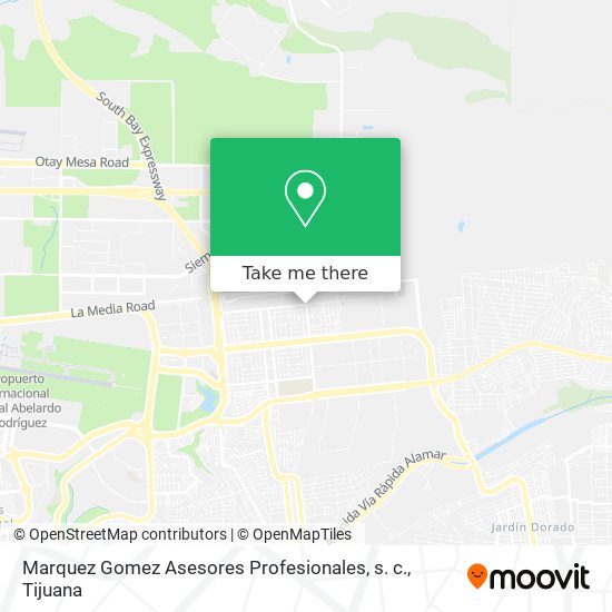 Marquez Gomez Asesores Profesionales, s. c. map