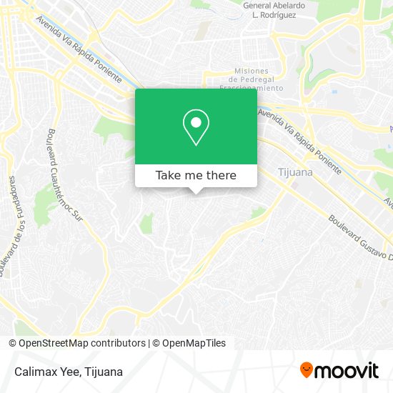 Mapa de Calimax Yee