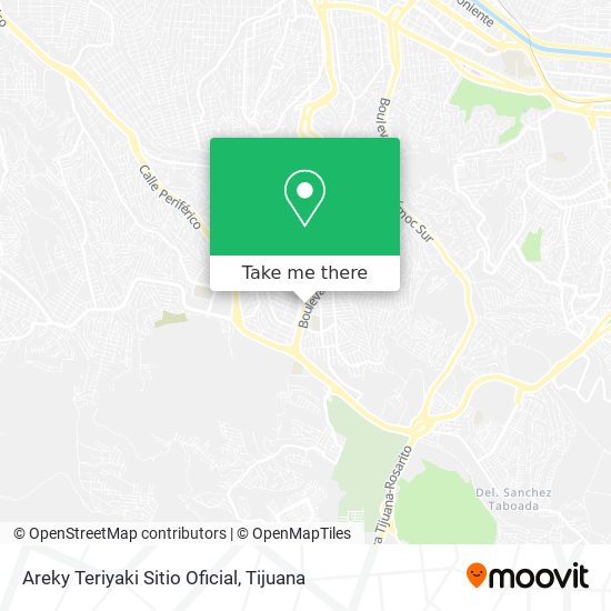Areky Teriyaki Sitio Oficial map