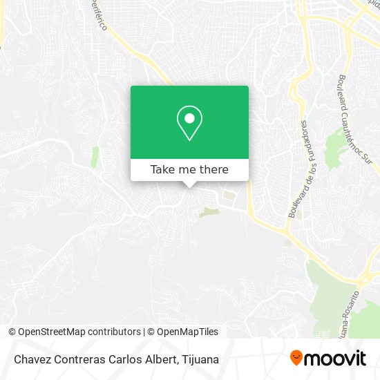 Mapa de Chavez Contreras Carlos Albert