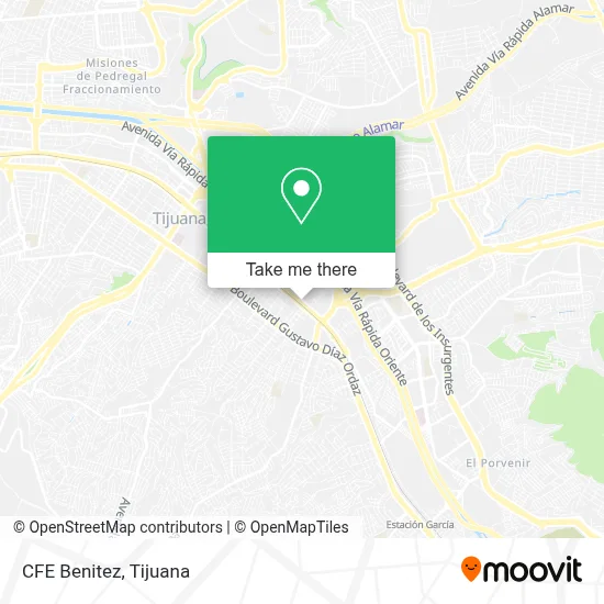 CFE Benitez map