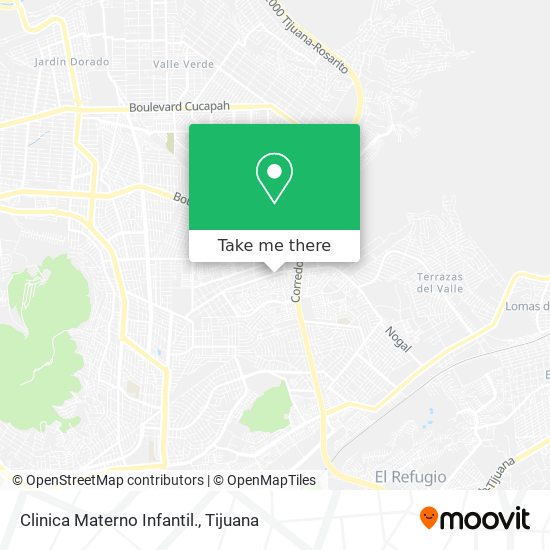 Clinica Materno Infantil. map