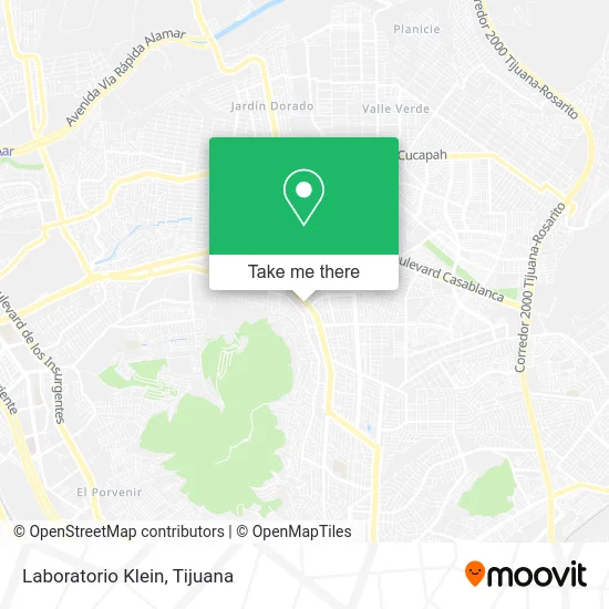 Laboratorio Klein map