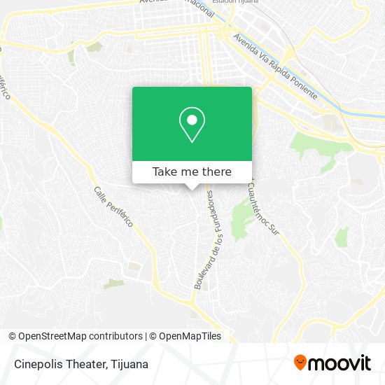 Cinepolis Theater map