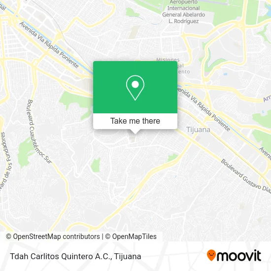 Tdah Carlitos Quintero A.C. map