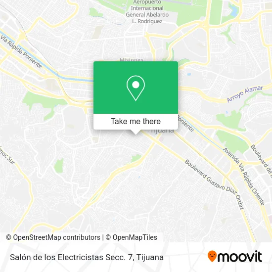 Salón de los Electricistas Secc. 7 map