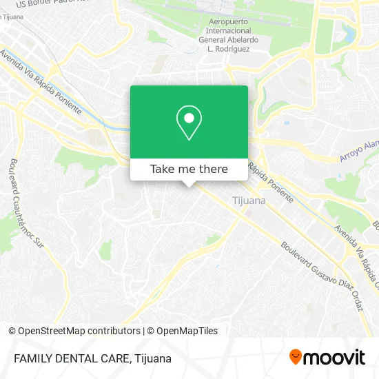 FAMILY DENTAL CARE map