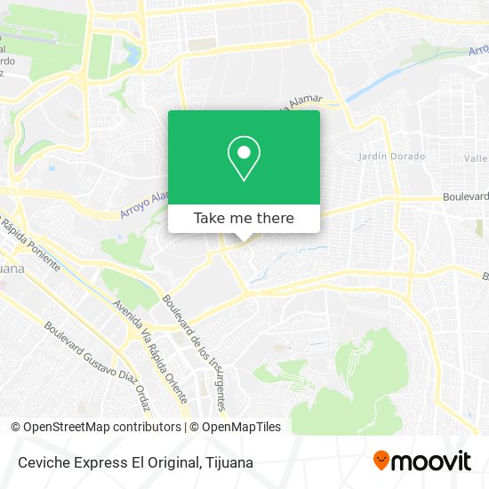 Ceviche Express El Original map