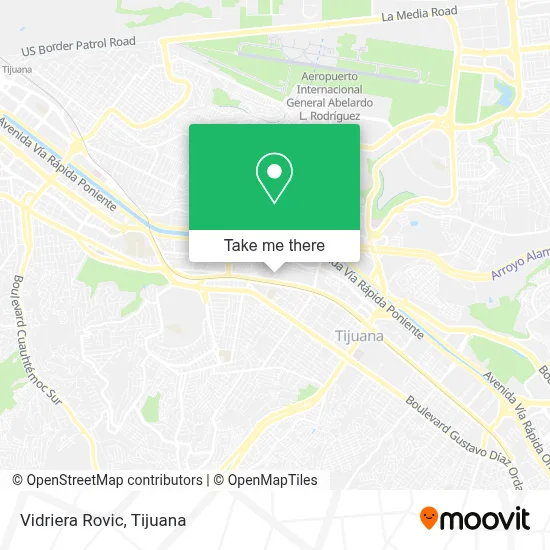 Vidriera Rovic map