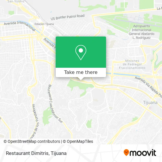 Restaurant Dimitris map