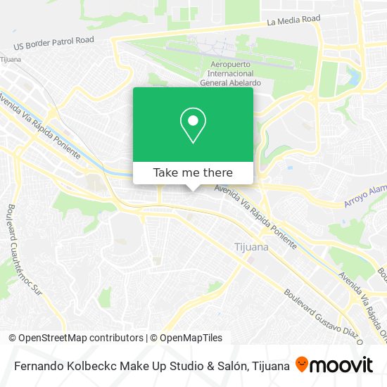 Mapa de Fernando Kolbeckc Make Up Studio & Salón