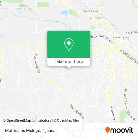 Materiales Mulege map