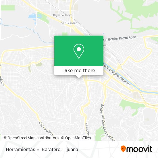 Mapa de Herramientas El Baratero
