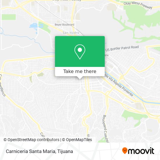 How to get to Carniceria Santa Maria in Tijuana by Bus?