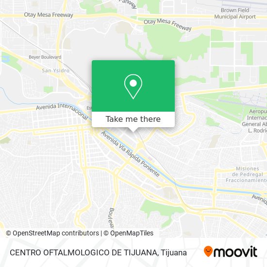 CENTRO OFTALMOLOGICO DE TIJUANA map