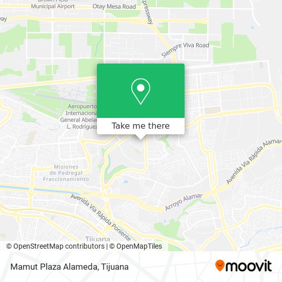 Mamut Plaza Alameda map