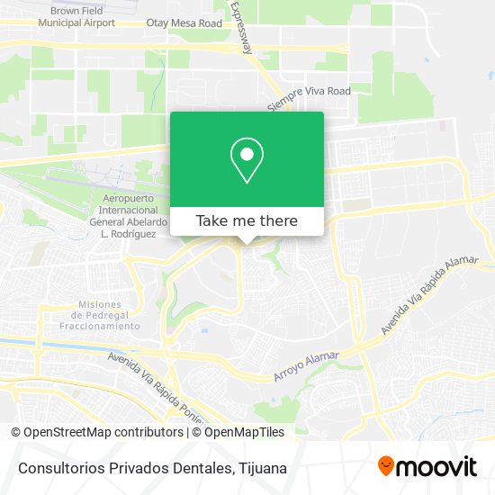 Consultorios Privados Dentales map