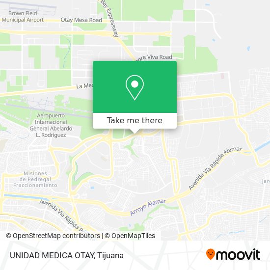 How to get to UNIDAD MEDICA OTAY in Tijuana by Bus?