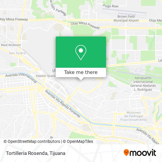 Mapa de Tortilleria Rosenda