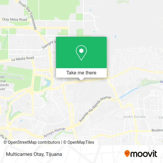 Multicarnes Otay map