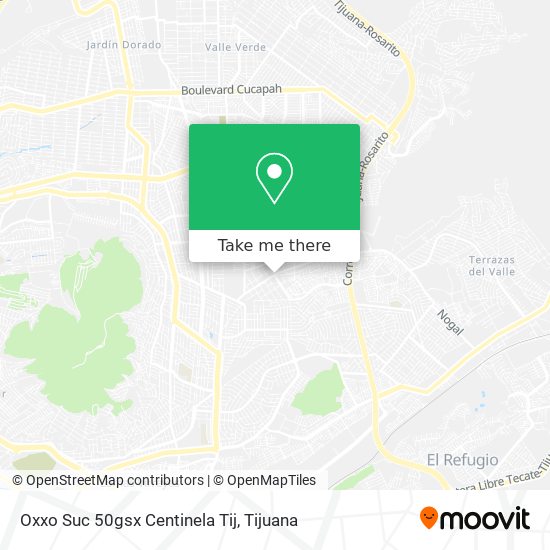Oxxo Suc 50gsx Centinela Tij map