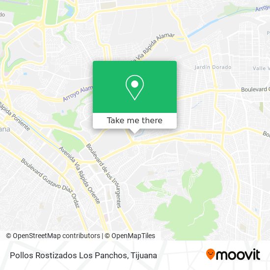 Pollos Rostizados Los Panchos map