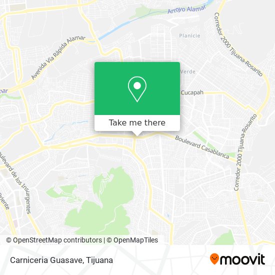 Carniceria Guasave map