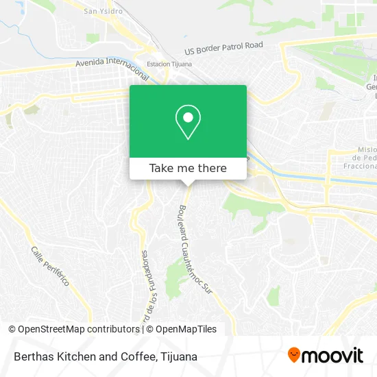 Berthas Kitchen and Coffee map