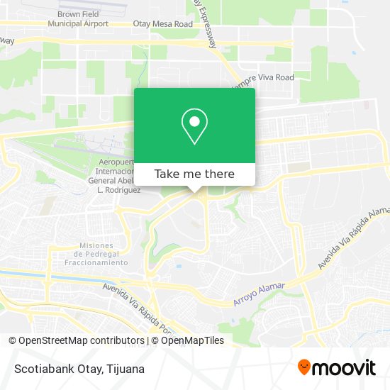 How to get to Scotiabank Otay in Tijuana by Bus?