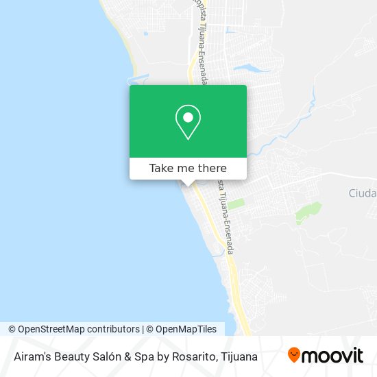 Airam's Beauty Salón & Spa by Rosarito map