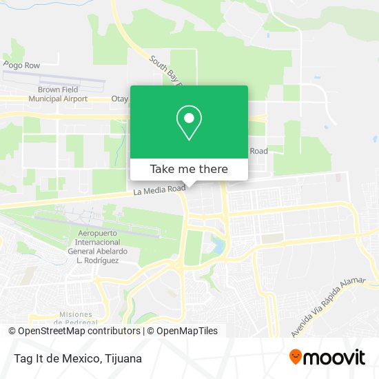 Tag It de Mexico map